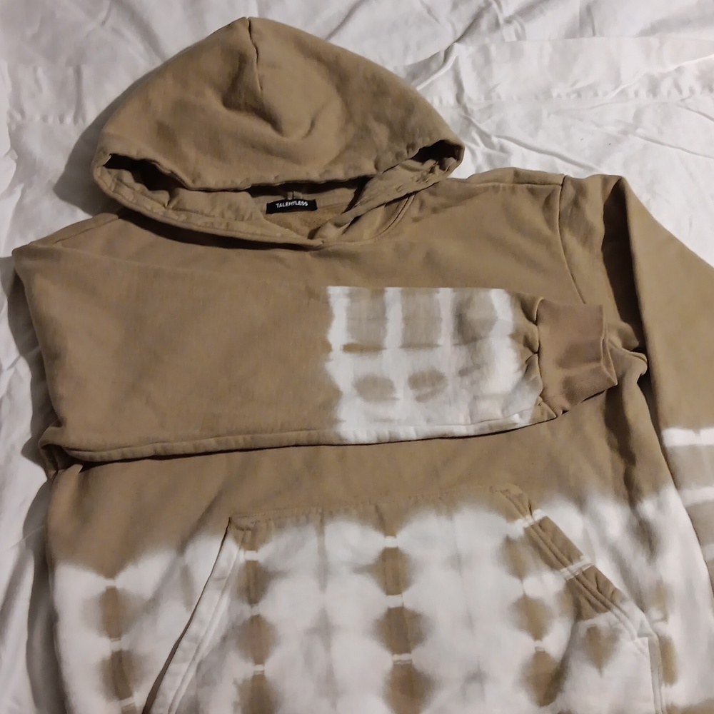 TALENTLESS Heavyweight TyeDye Hoodie sz.Med